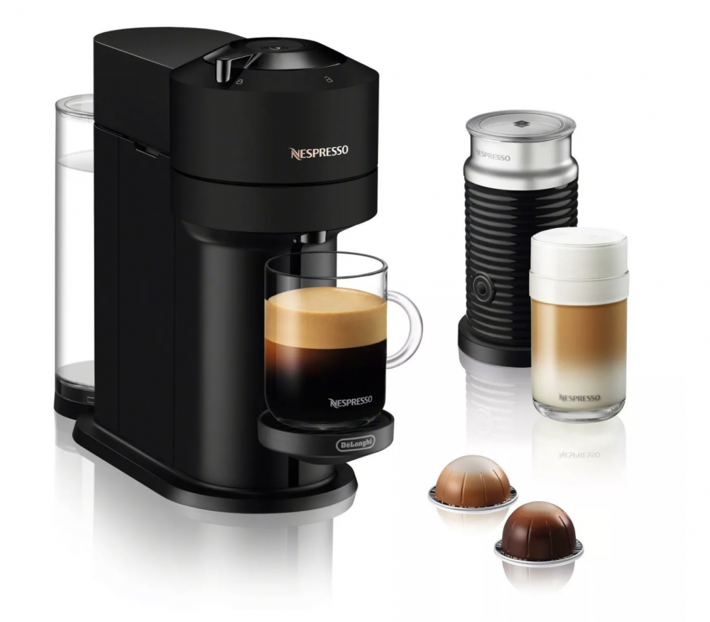 Nespresso Vertuo Next Coffee and Espresso Machine Bundle by De'Longhi ...