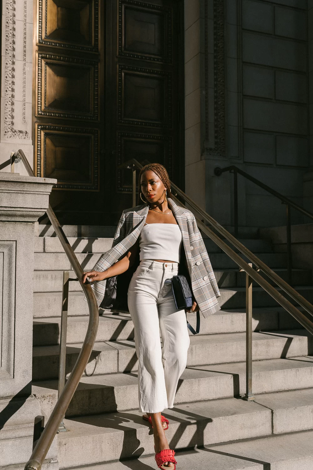 How-to-Style: Casual Gray Blazer Outfit
