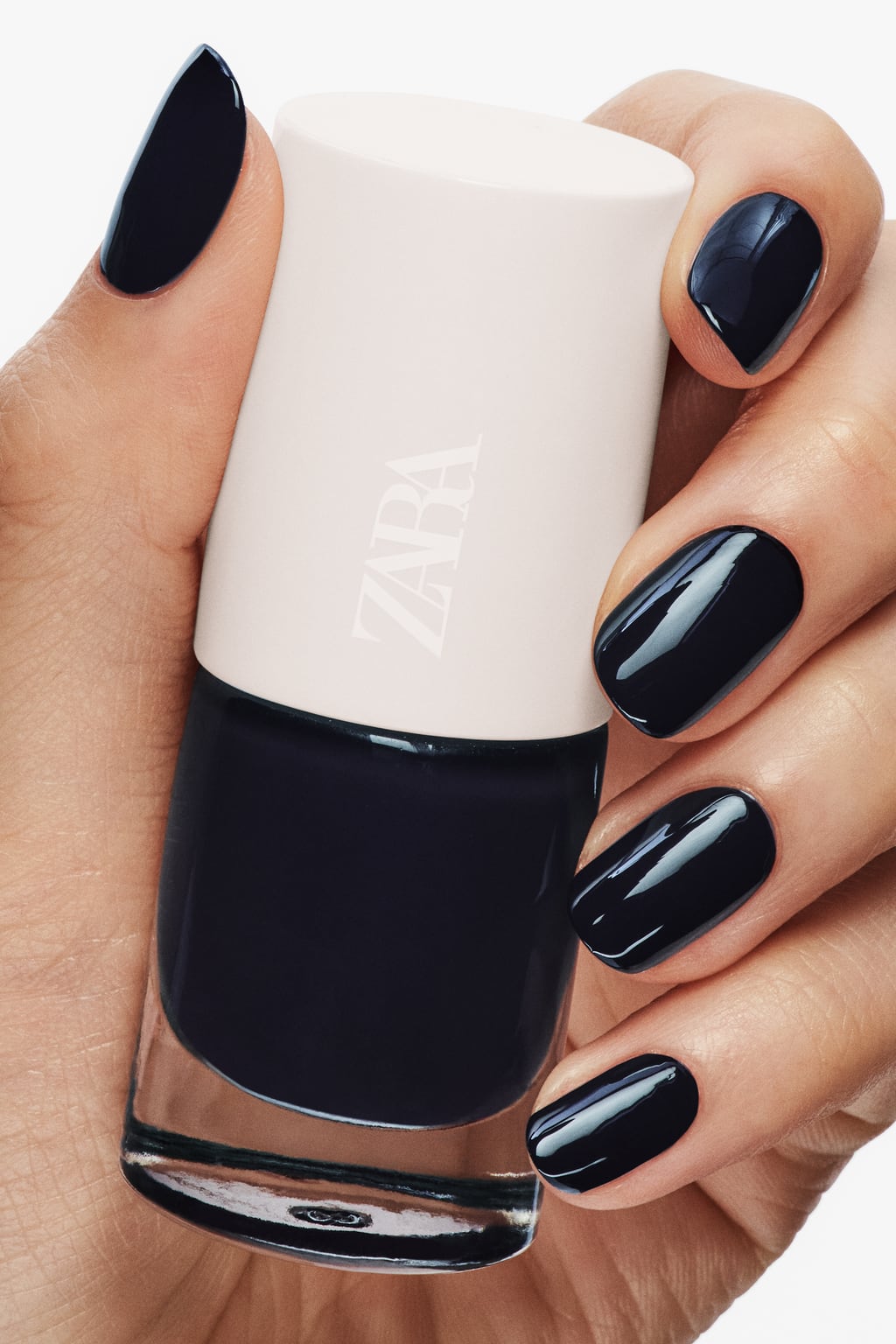 Zara Black Nail Polish