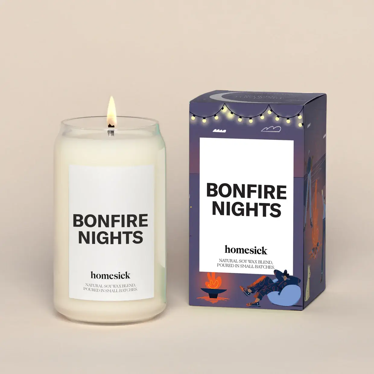 Homesick "Bonfire Nights" Premium Scented Candle