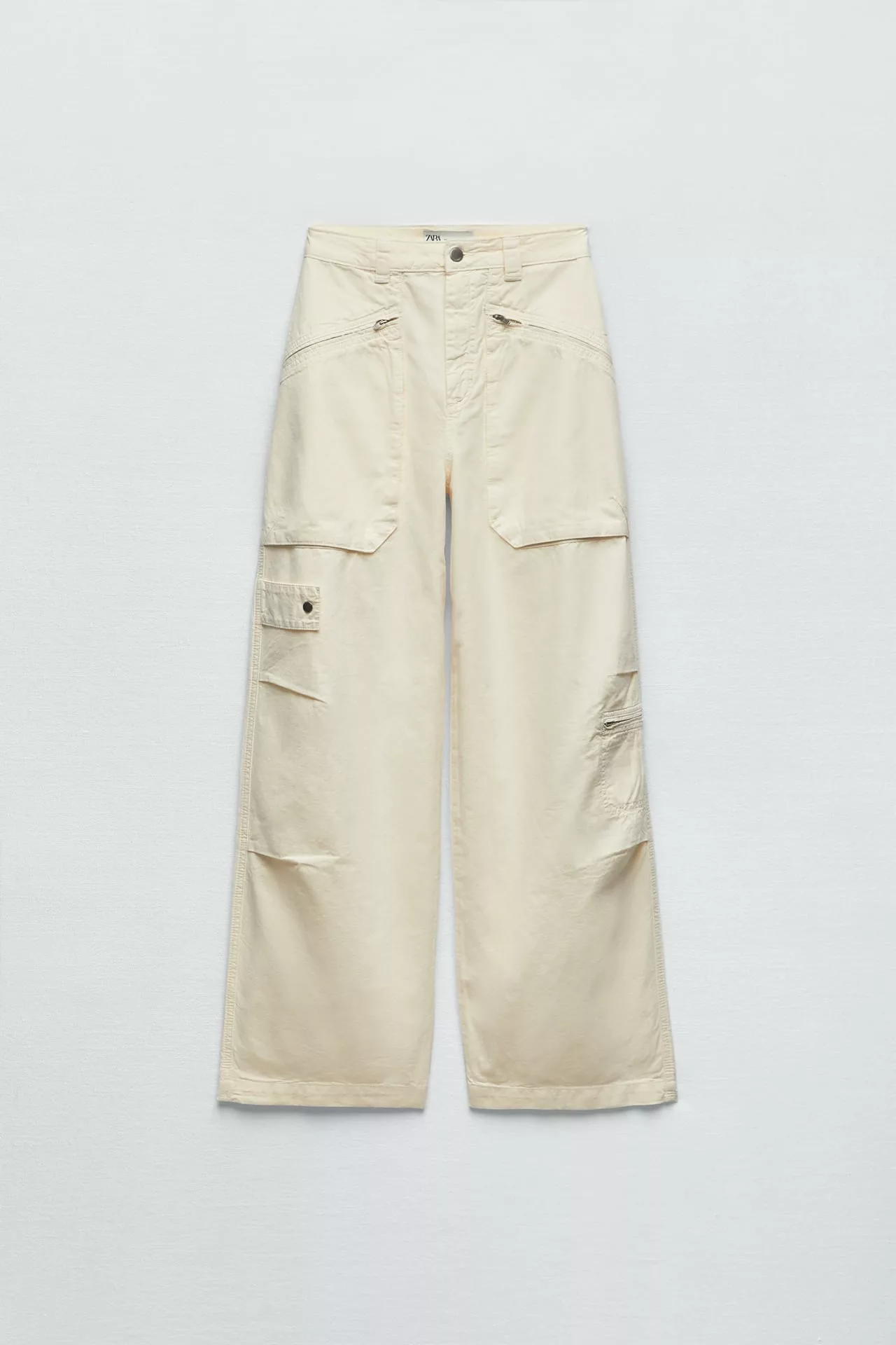 Loose Fit Utility Cargo Jeans